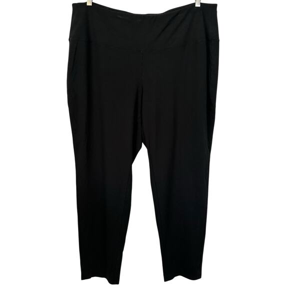 J. Jill Wearever Collection Smooth-Fit Slim Leg Pants Black Plus Size 2X - Picture 3 of 10